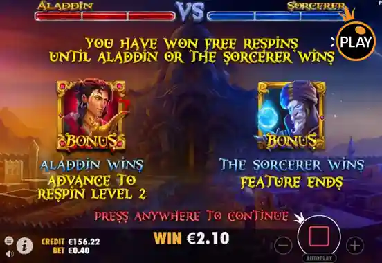 Aladdin and the Sorcerer