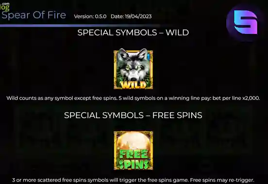 Wolf Fang - Spear of Fire